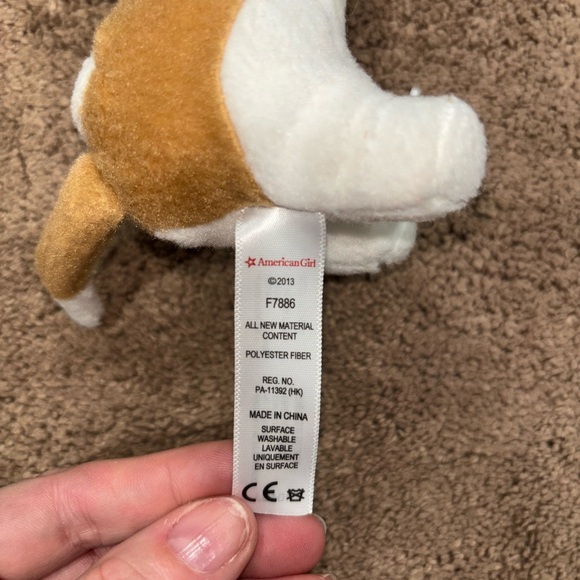 American Girl Pink and Gray Backpack - Picture 9 of 9